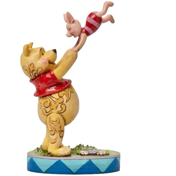 Jim Shore Winnie the Pooh and Piglet Rare Disney Retired Figure 4045251 New - Picture 2 of 12